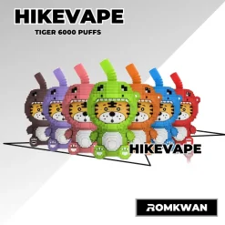 Hikevape tiger pod พอตใช้แล้วทิ้ง romkwanshops