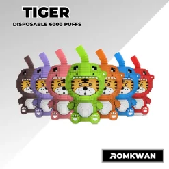 Tiger pod พอตใช้แล้วทิ้ง ร้าน rkclub