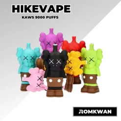 Hikevape kaws รูปช้าง พอตใช้แล้วทิ้ง