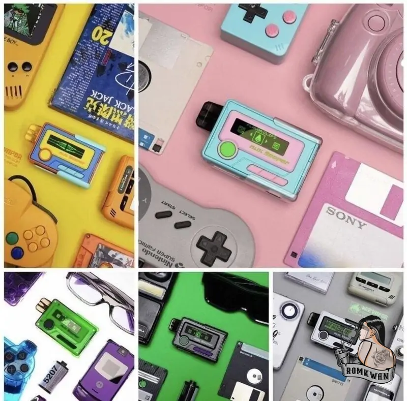Mini Beeper บุหรี่ไฟฟ้าแบบเติมน้ำยา ที่หน้าตาของตัวเครื่องนั้นเป็นเหมือนเพจเจอร์