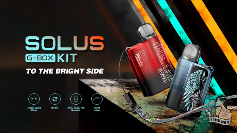 SMOK SOLUS G BOX ดีไซน์สวยงาม ราคาไม่แพง
