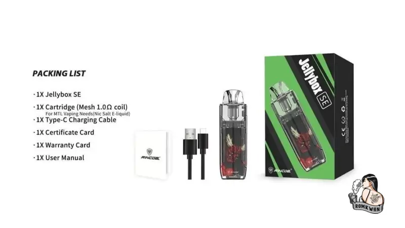 สินค้าภายในกล่อง jellybox se