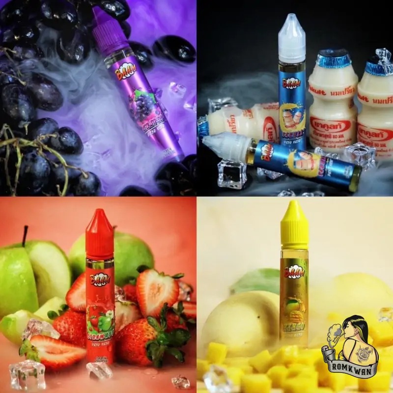 Baam freebase 30ml น้ำยาบุหรี่ไฟฟ้า