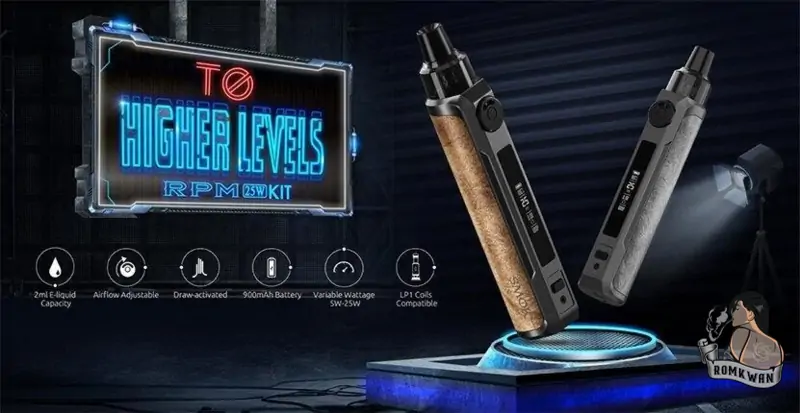 SMOK RPM 25W ดีไซน์ทรงปากกา สวยงามไม่ซ้ำใคร