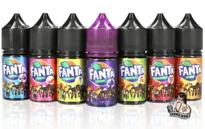 Fanta salt น้ำยาบุหรี่ไฟฟ้า ซอลนิค