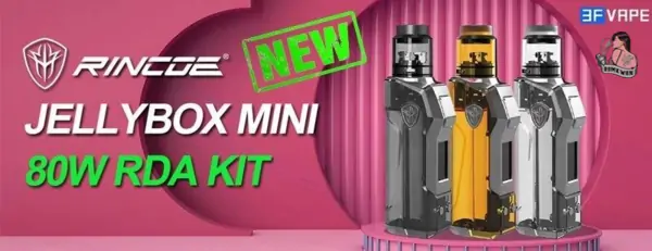 พอตบุหรี่ไฟฟ้าตัวใหม่ jellybox 80w rda