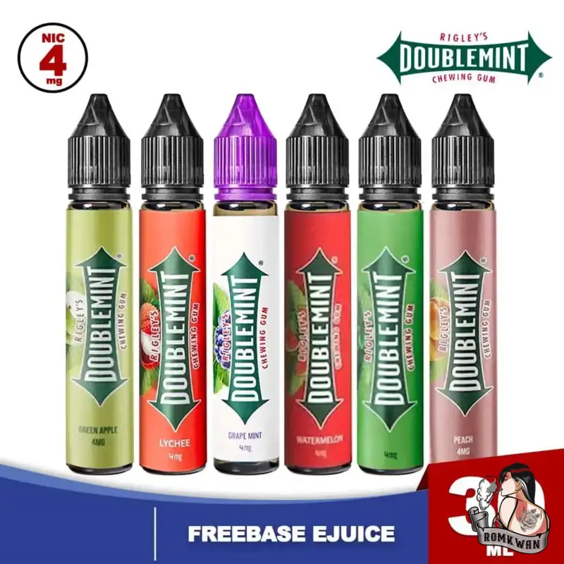 Doublemint freebase น้ำยาบุหรี่ไฟฟ้า