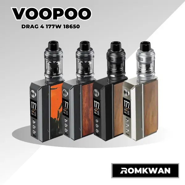 Voopoo drag4 พอตบุหรี่ไฟฟ้า เครื่องใหญ่