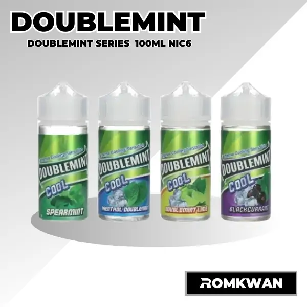 น้ำยาบุหรี่ไฟฟ้า ดับเบิ้ลมิ้นท์ ขวดใหญ่ 100ml