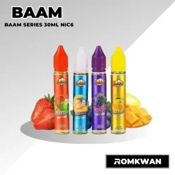 น้ำยาบุหรี่ไฟฟ้า แบม น้ำยาฟรีเบส มีหลายรส