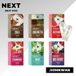 หัวน้ำยา หัวพอต next pod มีหลายหลายรสชาติ