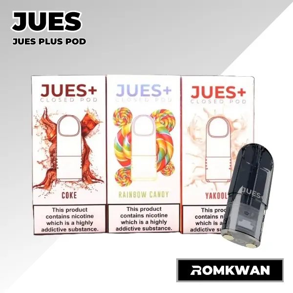 หัวพอต หัวน้ำยา jues plus หัวพอตบุหรี่ไฟฟ้าแบบเปลี่ยนหัว