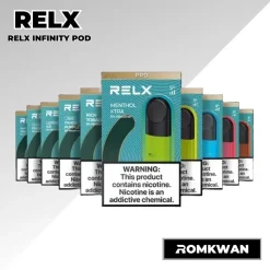 หัวน้ำยา หัวพอต relx infinity มีหลายรสชาติ