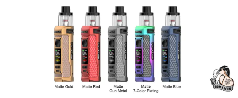 Smok RPM100 มาพร้อมสีสันให้เลือกมากมาย