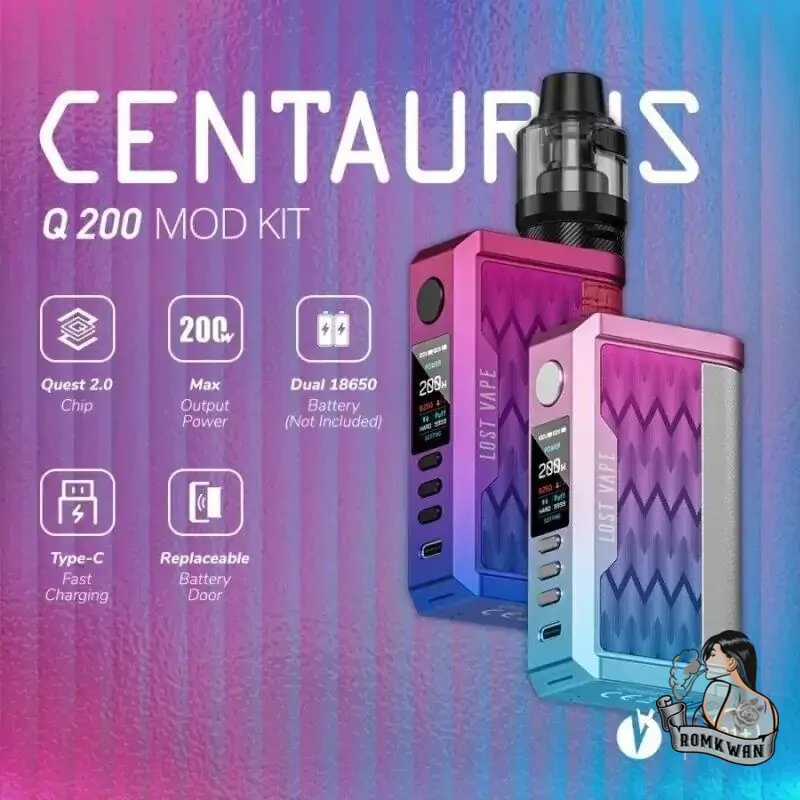 LOST VAPE CENTAURUS Q200 ของดี ราคาไม่แพง