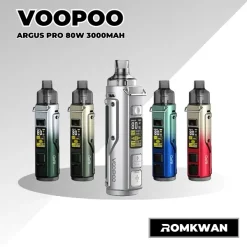 Voopoo argus pro 80วัตต์ พอตบุหรี่ไฟฟ้า