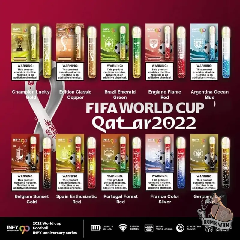 INFY World Cup Series มาพร้อมประเทศบอลโลกให้เลือกใช้