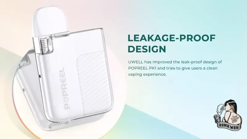 Uwell popreel pk1 สีขาว