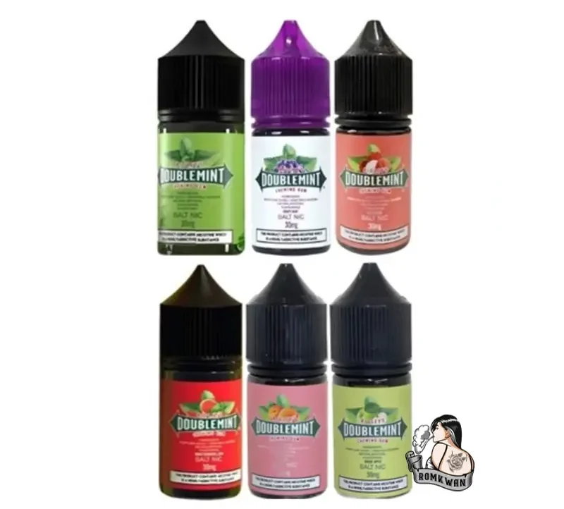 Doublemint saltnic ขายดี หอม เย็น อร่อยสุดๆ