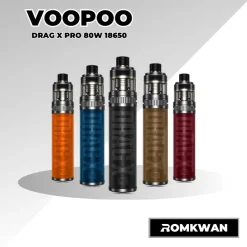 Drag x pro พอตบุหรี่ไฟฟ้า แบรนด์ voopoo