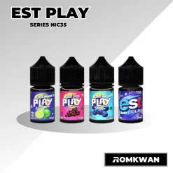 น้ำยาบุหรี่ไฟฟ้า แบรนด์ est เครื่องดื่มมีหลายรสชาติ