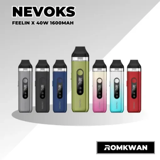 Nevoks feelin x พอตบุหรี่ไฟฟ้า ปรับวัตต์ได้
