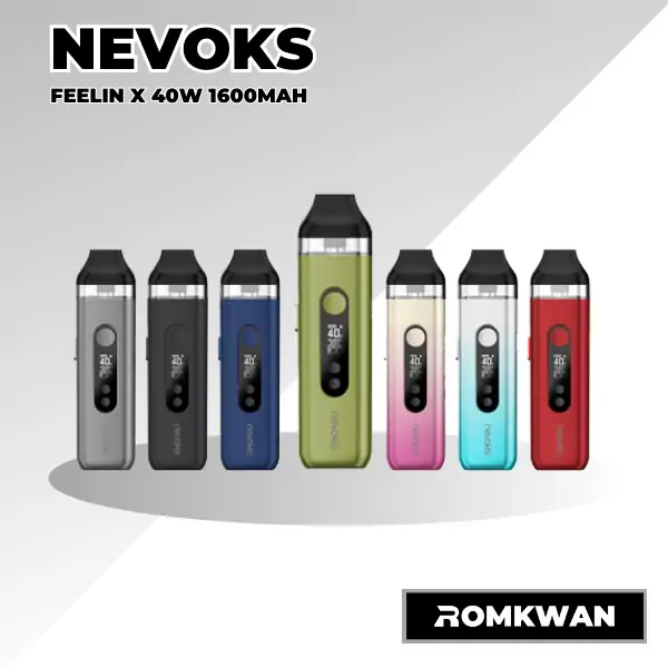 Nevoks feelin x พอตบุหรี่ไฟฟ้า ปรับวัตต์ได้