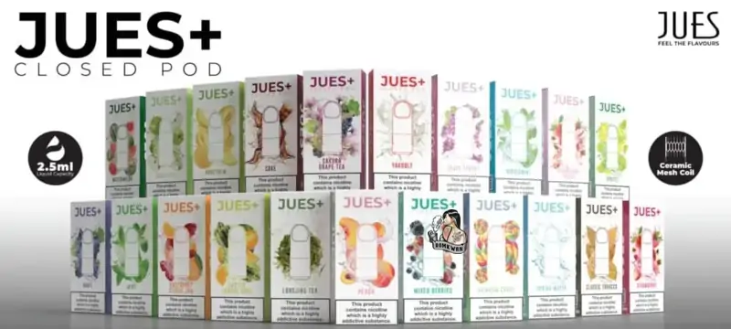 รสชาติหัวน้ำยา Jues plus 2.5ml