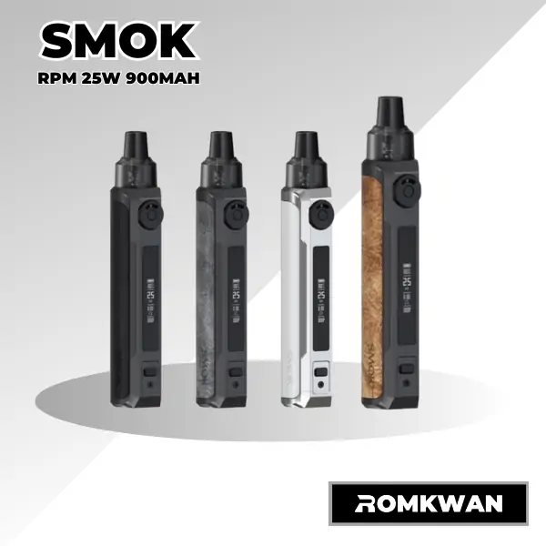 Smok rpm25 ทรงยาว มีหลายสี