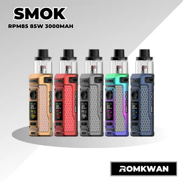 Smok rpm85w ทรงยาว มีหลายสี