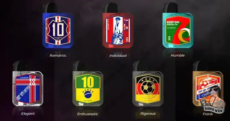 Uwell caliburn koko prime world cup มาพร้อมลายธงชาติทีมฟุตบอล