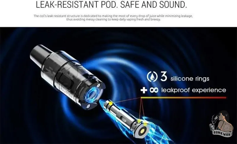 ถอดเปลี่ยนคอยล์ได้ง่าย ไม่ยุ่งยาก Smok rpm 25 tank