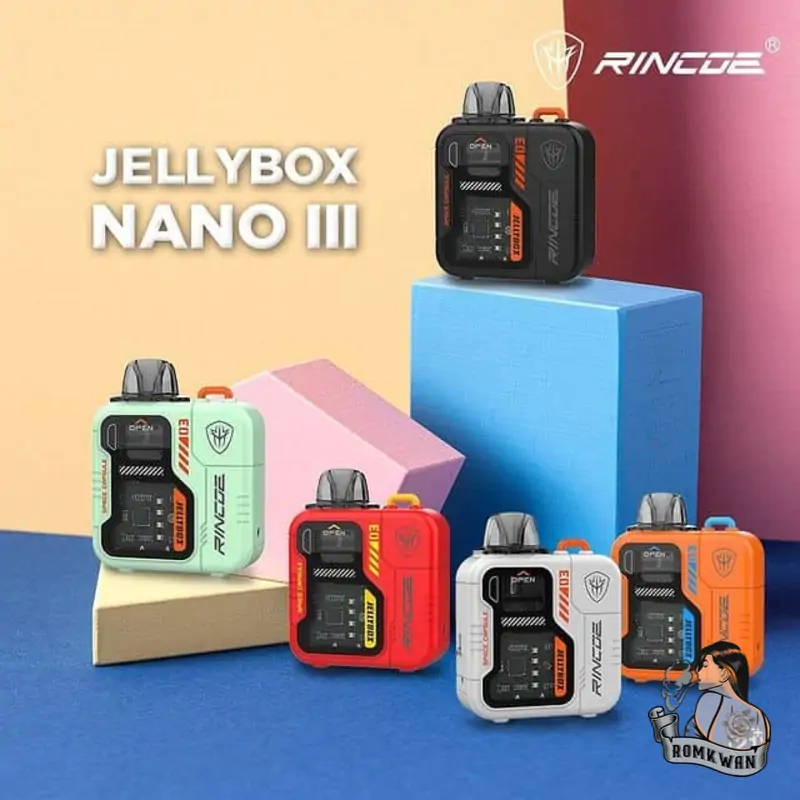 พอตพร้อมสูบ jellybox nano3