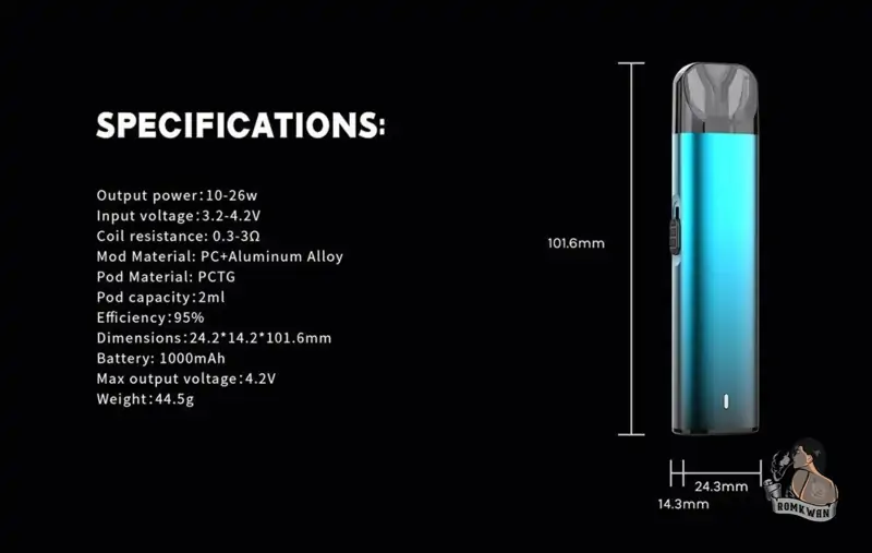 การออกแบบดีไซน์ที่ลงตัว Manto nano a1