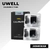 หัวแท้งค์พอตบุหรี่ไฟฟ้า uwell caliburn x 1กล่องมี2ตัว