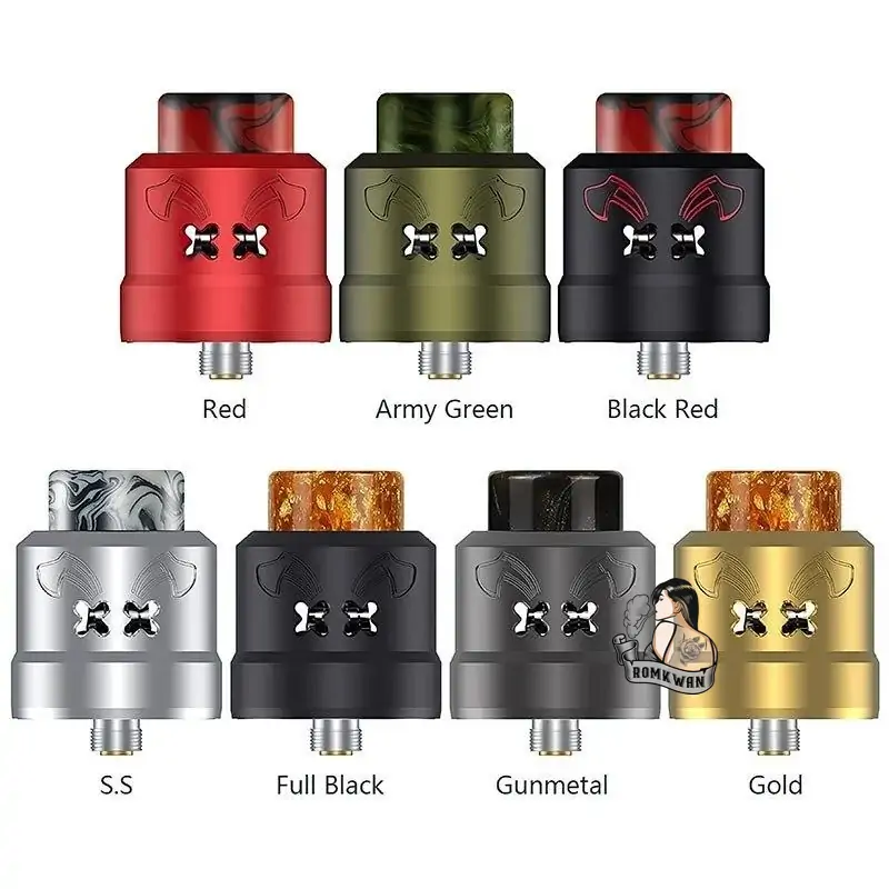 สีหัวอะตอมหยดสูบ Dead rabbit max rda