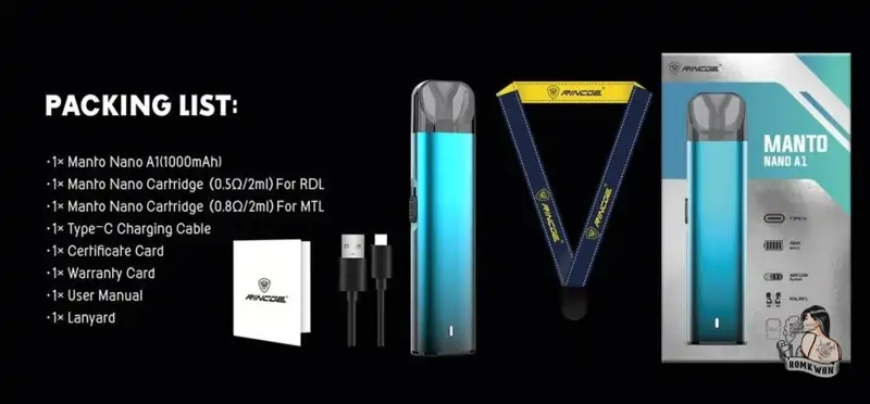 ของแถมมากมาย Manto nano a1