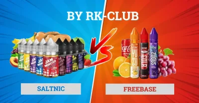 น้ำยาพอตบุหรี่ไฟฟ้า ฟรีเบสและซอลนิค