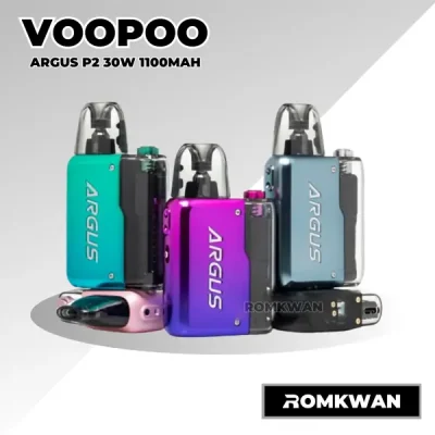 Voopoo argus g2 พอตบุหรี่ไฟฟ้ารุ่นใหม่ ทรงเหลี่ยม พกง่าย