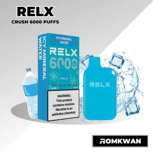 พอตใช้แล้วทิ้ง Relx crush รุ่นใหม่