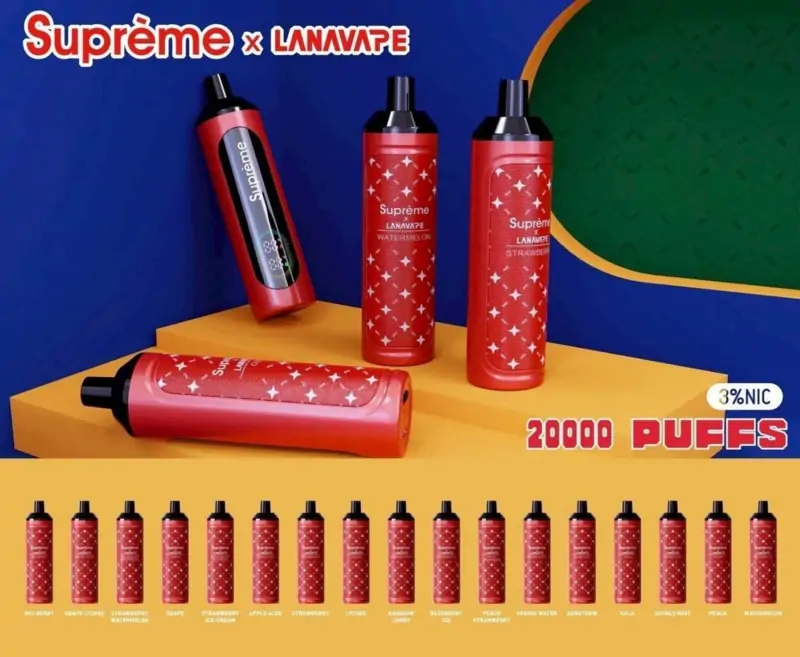 Lanavape supreme 20000 puffs ลายสวย สูบได้เยอะ รสชาติเยอะ